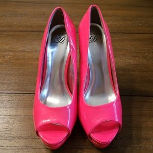 Deb Hot Pink Heels